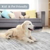 image:imageDriftAway Area Rug 5x7 Washable Rugs for Living Room Non Slip Rubber Backing Low Pile Non Shedding Carpet Friendly Boho Foldable Vintage Rugs for Bedroom Dining Room Natural Gray BrickLight GrayWhite