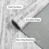 image:imageDriftAway Area Rug 5x7 Washable Rugs for Living Room Non Slip Rubber Backing Low Pile Non Shedding Carpet Friendly Boho Foldable Vintage Rugs for Bedroom Dining Room Natural Gray BrickLight GrayWhite