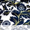 image:imageDriftAway Bird Tree Floral Flower Leaf Lined Thermal Insulated Energy Saving Window Curtain Valance for Living Room Bedroom Kitchen 2 Layer Rod Pocket 52 Inch by 18 Inch Plus 2 Inch Header NavyNavy