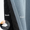 image:imageDriftAway Blackout Soundproof Thermal Insulated Linen Textured Curtains with Quilted Thermal Lining for Cold and Heat Blocking Noise Reducing Daytime Sleep 1 PC 52 Inches by 96 Inches RedDusty Blue