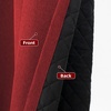 image:imageDriftAway Blackout Soundproof Thermal Insulated Linen Textured Curtains with Quilted Thermal Lining for Cold and Heat Blocking Noise Reducing Daytime Sleep 1 PC 52 Inches by 96 Inches RedRed