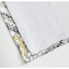 image:imageDriftAway Blossom Abstract Floral Ink Painting Lined Window Curtain Valance Rod Pocket 2 Layer 52 Inch by 18 Inch Plus 2 Inch Header YellowGray Yellow