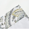 image:imageDriftAway Blossom Abstract Floral Ink Painting Lined Window Curtain Valance Rod Pocket 2 Layer 52 Inch by 18 Inch Plus 2 Inch Header YellowGray Yellow