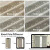 image:imageDriftAway Boho Linen Blackout Curtains Double Layer Thermal Insulated Farmhouse Vintage Geo Retro Square Printed Pattern Lined Drapes for Living Room Bedroom 84 Inches Long Back Tab 2 Panels RedCrochet Beige