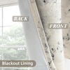 image:imageDriftAway Boho Linen Crochet Farmhouse Vintage Retro Printed Pattern Thermal Insulated Lined Window Valance for Kitchen Bathroom Rod Pocket 52 Inch by 14 Inch Plus 175 Inch Header Beige 1 PackPencilgray