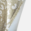 image:imageDriftAway Daisy Dahlia Blooming Flower Floral Lined Thermal Insulated Energy Saving Window Curtain Valance 2 Layers Rod Pocket 52 Inch by 18 Inch Plus 2 Inch Header Beige 1 PackBeige With Pom