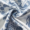 image:imageDriftAway Damask Curtains Valances for Windows Farmhouse Style Floral Medallion Patterned Samantha Kitchen Curtain Valance Single 52 Inch by 14 Inch Plus 175 Inch Header Dusty BlueBlue