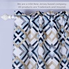 image:imageDriftAway Diamond Room Darkening Window Treatment for Bay Window Scalloped Swag Curtains Valance Geometric Trellis Plaid Pattern for Kitchen Tier Curtain Living Room Rod Pocket 2 Panels W33xL36 Navy
