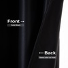 image:imageDriftAway Doorway Curtain Panel Closet Curtain for Bedroom Closet Door Solid Blackout Curtain Room Divider Curtain 78 Inches Long Grommet Thermal Insulated Privacy Drapes 1 Panel W39 x L78 InchSolid Black