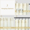 image:imageDriftAway Extra Long Linen Sheer Curtains 2 Panels 2 Story House Tall Curtains for High Ceiling Long Window High Living Room Light Filtering Window Coverings Back Tab 52 Inch by 156 Inch Light LinenLight Linen