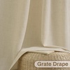 image:imageDriftAway Extra Long Linen Sheer Curtains 2 Panels 2 Story House Tall Curtains for High Ceiling Long Window High Living Room Light Filtering Window Coverings Back Tab 52 Inch by 156 Inch Light LinenBeige