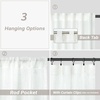 image:imageDriftAway Extra Long Linen Sheer Curtains 2 Panels 2 Story House Tall Curtains for High Ceiling Long Window High Living Room Light Filtering Window Coverings Back Tab 52 Inch by 156 Inch Light LinenBirch Ivory
