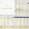 image:imageDriftAway Extra Long Linen Sheer Curtains 2 Panels 2 Story House Tall Curtains for High Ceiling Long Window High Living Room Light Filtering Window Coverings Back Tab 52 Inch by 156 Inch Light LinenBeige