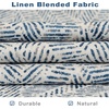 image:imageDriftAway Farmhouse Double Layer Linen Blackout Tie Up Curtains Thermal Insulated Vertical Striped Fully Lined Balloon Roman Shade Bathroom Window Adjustable Rod Pocket 45 Inch by 63 Inch GrayRoman Navy