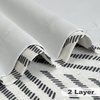 image:imageDriftAway Farmhouse Linen Valance Rod Pocket 1 Panel W52xL14 GrayBrionyblack