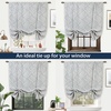 image:imageDriftAway Farmhouse Linen Valance Rod Pocket 1 Panel W52xL14 GrayBrionynavy