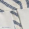 image:imageDriftAway Farmhouse Linen Valance Rod Pocket 1 Panel W52xL14 GrayBrionynavy