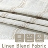image:imageDriftAway Farmhouse Linen Valance Rod Pocket 1 Panel W52xL14 GrayCamel Beige