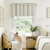 image:imageDriftAway Farmhouse Linen Valance Rod Pocket 1 Panel W52xL14 GrayFarmhousegray