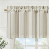 image:imageDriftAway Farmhouse Linen Valance Rod Pocket 1 Panel W52xL14 GrayFarmhousegray