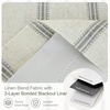 image:imageDriftAway Farmhouse Linen Valance Rod Pocket 1 Panel W52xL14 GrayFarmhousegray