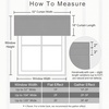 image:imageDriftAway Farmhouse Linen Valance Rod Pocket 1 Panel W52xL14 GrayFarmhousegray