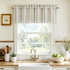 image:imageDriftAway Farmhouse Linen Valance Rod Pocket 1 Panel W52xL14 GrayFarmhousegray
