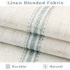 image:imageDriftAway Farmhouse Linen Valance Rod Pocket 1 Panel W52xL14 GrayFarmhouselight Jade Green