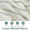 image:imageDriftAway Farmhouse Linen Valance Rod Pocket 1 Panel W52xL14 GrayFarmhouseloden Green