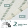 image:imageDriftAway Farmhouse Linen Valance Rod Pocket 1 Panel W52xL14 GrayFarmhouseloden Green