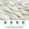 image:imageDriftAway Farmhouse Linen Valance Rod Pocket 1 Panel W52xL14 GrayFarmhouseloden Green