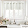 image:imageDriftAway Farmhouse Linen Valance Rod Pocket 1 Panel W52xL14 GrayFarmhouseloden Green