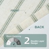 image:imageDriftAway Farmhouse Linen Valance Rod Pocket 1 Panel W52xL14 GrayFarmhouseloden Green