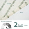 image:imageDriftAway Farmhouse Linen Valance Rod Pocket 1 Panel W52xL14 GrayFarmhouseloden Green