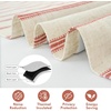 image:imageDriftAway Farmhouse Linen Valance Rod Pocket 1 Panel W52xL14 GrayFarmhousered