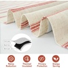 image:imageDriftAway Farmhouse Linen Valance Rod Pocket 1 Panel W52xL14 GrayFarmhousered