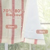 image:imageDriftAway Farmhouse Linen Valance Rod Pocket 1 Panel W52xL14 GrayFarmhousered