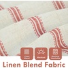 image:imageDriftAway Farmhouse Linen Valance Rod Pocket 1 Panel W52xL14 GrayFarmhousered