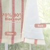 image:imageDriftAway Farmhouse Linen Valance Rod Pocket 1 Panel W52xL14 GrayFarmhousered