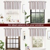 image:imageDriftAway Farmhouse Linen Valance Rod Pocket 1 Panel W52xL14 GrayFarmhousered