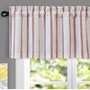 image:imageDriftAway Farmhouse Linen Valance Rod Pocket 1 Panel W52xL14 GrayFarmhousered