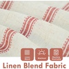 image:imageDriftAway Farmhouse Linen Valance Rod Pocket 1 Panel W52xL14 GrayFarmhousered