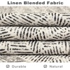image:imageDriftAway Farmhouse Linen Valance Rod Pocket 1 Panel W52xL14 GrayRomanblack
