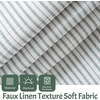 image:imageDriftAway Farmhouse Linen Valance Rod Pocket 1 Panel W52xL14 GrayTickingloden Green