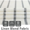 image:imageDriftAway Farmhouse Stripe Blackout Curtains Grommet W52xL84 Loden GreenB Black Stripe