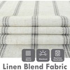 image:imageDriftAway Farmhouse Stripe Blackout Curtains Grommet W52xL84 Loden GreenB Gray Stripe