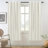 image:imageDriftAway Farmhouse Stripe Blackout Curtains Grommet W52xL84 Loden GreenB Gray Stripe