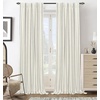 image:imageDriftAway Farmhouse Stripe Blackout Curtains Grommet W52xL84 Loden GreenB Gray Stripe