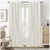 image:imageDriftAway Farmhouse Stripe Blackout Curtains Grommet W52xL84 Loden GreenB Gray Stripe