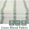 image:imageDriftAway Farmhouse Stripe Blackout Curtains Grommet W52xL84 Loden GreenB Loden Green Stripe